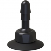 Плаг с присоской для фиксации насадок Deluxe 360° Swivel Suction Cup Plug - Doc Johnson - купить с доставкой в Одинцово