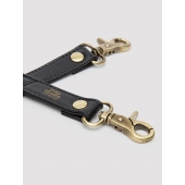 Черный фиксатор для манжет Bound to You Faux Leather Hogtie - Fifty Shades of Grey - купить с доставкой в Одинцово