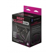 Черный пояс для насадок BEST CLASS STRAP - LOVETOY (А-Полимер) - купить с доставкой в Одинцово