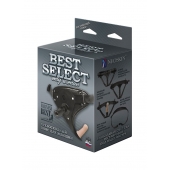 Пояс HARNESS BEST SELECT с вагинальной пробкой - LOVETOY (А-Полимер) - купить с доставкой в Одинцово