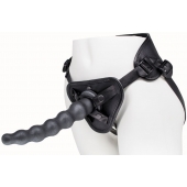 Пояс харнесс BEST UNI strap с 2 насадками - 18 и 22 см. - LOVETOY (А-Полимер) - купить с доставкой в Одинцово