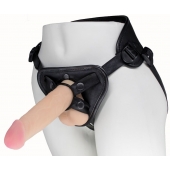 Пояс харнесс BEST UNI strap с 2 насадками - 18 и 22 см. - LOVETOY (А-Полимер) - купить с доставкой в Одинцово