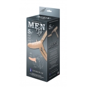 Телесный мужской парапротез MEN STYLE - 15 см. - LOVETOY (А-Полимер) - купить с доставкой в Одинцово
