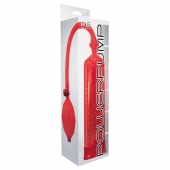 Красная вакуумная помпа Power Pump Red - Toy Joy - в Одинцово купить с доставкой
