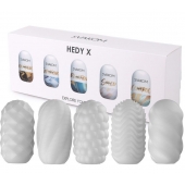 Набор из 5 мастурбаторов Hedy X5 Mixed - Svakom - в Одинцово купить с доставкой