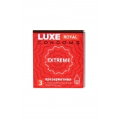 Текстурированные презервативы LUXE Royal Extreme - 3 шт. - Luxe - купить с доставкой в Одинцово