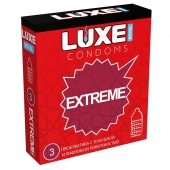 Текстурированные презервативы LUXE Royal Extreme - 3 шт. - Luxe - купить с доставкой в Одинцово