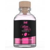 Массажный гель с согревающим эффектом Cotton Candy - 30 мл. - INTT - купить с доставкой в Одинцово