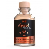 Массажный гель с согревающим эффектом Aperol - 30 мл. - INTT - купить с доставкой в Одинцово