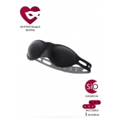 Черная плотная силиконовая маска - ToyFa - купить с доставкой в Одинцово