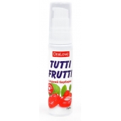 Гель-смазка Tutti-frutti со вкусом барбариса - 30 гр. - Биоритм - купить с доставкой в Одинцово