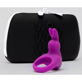 Фиолетовое эрекционное виброкольцо Happy Rabbit Cock Ring Kit - Happy Rabbit - в Одинцово купить с доставкой