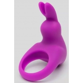 Фиолетовое эрекционное виброкольцо Happy Rabbit Cock Ring Kit - Happy Rabbit - в Одинцово купить с доставкой
