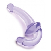 Фиолетовый безремневой страпон Strapless Strap-On - Lux Fetish - купить с доставкой в Одинцово