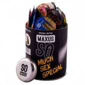 Текстурированные презервативы в кейсе MAXUS So Much Sex - 100 шт. - Maxus - купить с доставкой в Одинцово