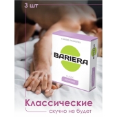 Классические презервативы Bariera Classic - 3 шт. - Bariera - купить с доставкой в Одинцово
