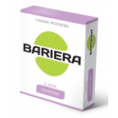 Классические презервативы Bariera Classic - 3 шт. - Bariera - купить с доставкой в Одинцово