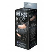 Пустотелый фаллопротез MEN STYLE - 17,5 см. - LOVETOY (А-Полимер) - купить с доставкой в Одинцово