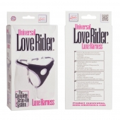 Трусы для страпона с универсальным креплением Universal Love Rider Luxe Harness - California Exotic Novelties - купить с доставкой в Одинцово