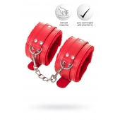 Красные оковы Anonymo из искусственной кожи - ToyFa - купить с доставкой в Одинцово