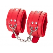 Красные оковы Anonymo из искусственной кожи - ToyFa - купить с доставкой в Одинцово