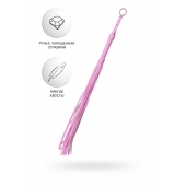 Розовый флоггер Anonymo - 64 см. - ToyFa - купить с доставкой в Одинцово