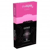 Презервативы с точками и рёбрышками DOMINO Classic Extase - 6 шт. - Domino - купить с доставкой в Одинцово