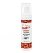 Разогревающее массажное масло  с ароматом клубники Gourmet Strawberry - 50 мл. - Exsens - купить с доставкой в Одинцово