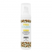 Разогревающее массажное масло с ароматом пина колада Gourmet Pina Colada - 50 мл. - Exsens - купить с доставкой в Одинцово