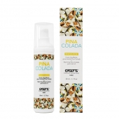 Разогревающее массажное масло с ароматом пина колада Gourmet Pina Colada - 50 мл. - Exsens - купить с доставкой в Одинцово