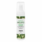 Разогревающее массажное масло с ароматом мохито Gourmet Mint Mojito - 50 мл. - Exsens - купить с доставкой в Одинцово