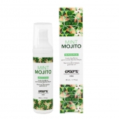 Разогревающее массажное масло с ароматом мохито Gourmet Mint Mojito - 50 мл. - Exsens - купить с доставкой в Одинцово