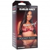 Мастурбатор-вагина Karlee Grey ULTRASKYN Pocket Pussy - Doc Johnson - в Одинцово купить с доставкой