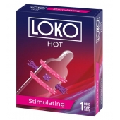 Стимулирующая насадка на пенис LOKO HOT с возбуждающим эффектом - Sitabella - в Одинцово купить с доставкой