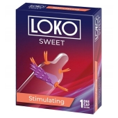 Стимулирующая насадка на пенис LOKO SWEET с возбуждающим эффектом - Sitabella - в Одинцово купить с доставкой