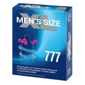 Стимулирующая насадка на пенис MEN SIZE 777 - Sitabella - в Одинцово купить с доставкой