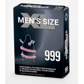 Стимулирующая насадка на пенис MEN SIZE 999 - Sitabella - в Одинцово купить с доставкой