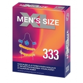 Стимулирующая насадка на пенис MEN SIZE 333 - Sitabella - в Одинцово купить с доставкой