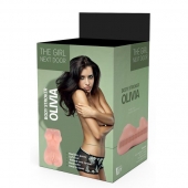 Телесный мастурбатор-вагина Olivia - Dream Toys - в Одинцово купить с доставкой