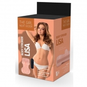 Телесный мастурбатор-вагина Lisa - Dream Toys - в Одинцово купить с доставкой
