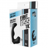 Черный вибромассажер простаты FantASStic Vibrating Prostate Massager - 11,3 см. - Dream Toys - в Одинцово купить с доставкой