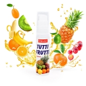 Гель-смазка Tutti-frutti со вкусом тропических фруктов - 30 гр. - Биоритм - купить с доставкой в Одинцово