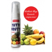Гель-смазка Tutti-frutti со вкусом тропических фруктов - 30 гр. - Биоритм - купить с доставкой в Одинцово