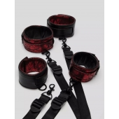 Изысканный набор фиксаций на кровати Reversible Under Mattress Restraint Set - Fifty Shades of Grey - купить с доставкой в Одинцово