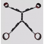 Изысканный набор фиксаций на кровати Reversible Under Mattress Restraint Set - Fifty Shades of Grey - купить с доставкой в Одинцово