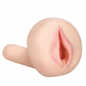 Мастурбатор-вагина с вибрацией REALSTUFF YOUNG   TIGHT - Dream Toys - в Одинцово купить с доставкой