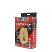 Мастурбатор-вагина с вибрацией и выносным пультом управления REALSTUFF SMOOTH   BALD - Dream Toys - в Одинцово купить с доставкой
