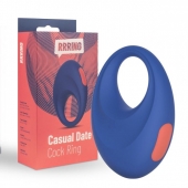 Синее эрекционное кольцо RRRING Casual Date Cock Ring - FeelzToys - в Одинцово купить с доставкой