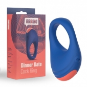 Синее эрекционное кольцо RRRING Dinner Date Cock Ring - FeelzToys - в Одинцово купить с доставкой