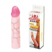 Удлиняющая насадка на пенис Deep Love - 21,5 см. - Baile - в Одинцово купить с доставкой